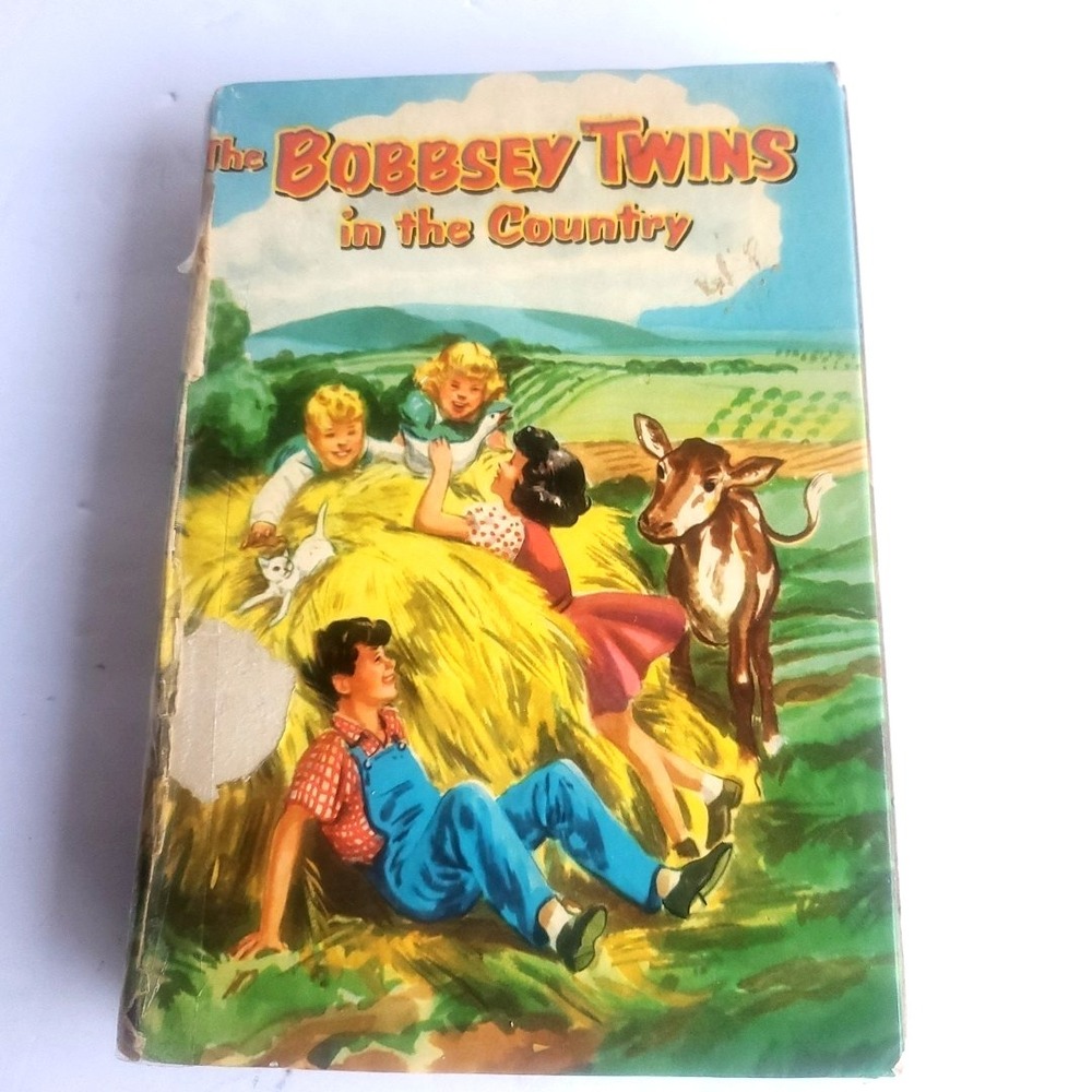 The Bobbsey‎ Twins in the Country by Laura Lee Hope 1953 Vintage Hardcover Book